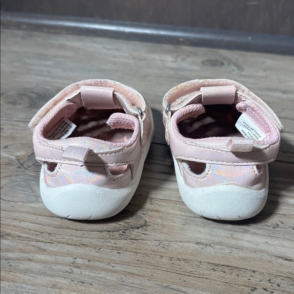 Stride Rite Blush Baby Walker Shoes Size 4 - Picture 4 of 9